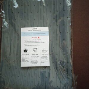 Silicone Electric Stove Cover Mat Heat Resistant Glass Cooktop Protector 28”x 20